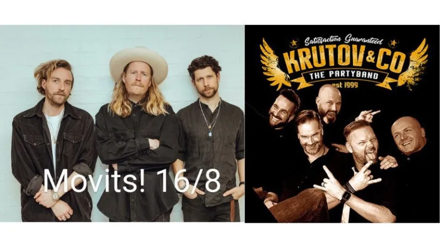 Hotel Vännäs 20-års jubileum firas med Movits! och Krutov & CO