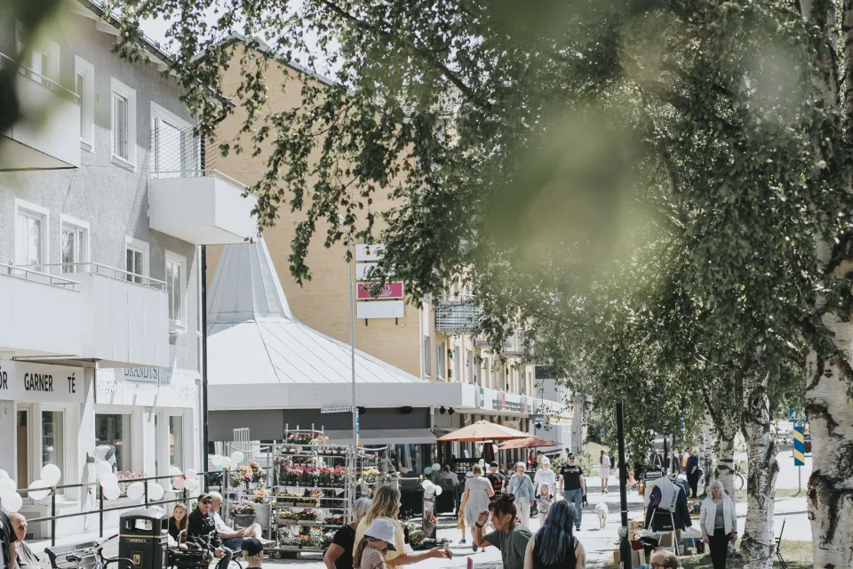 Loppis efter gågata