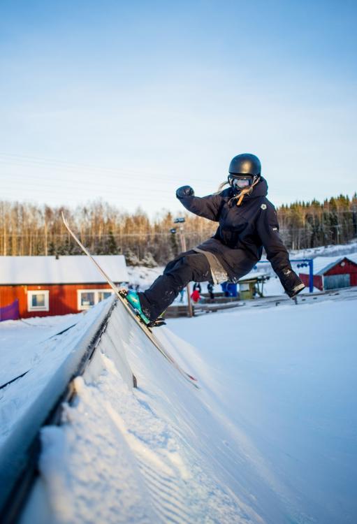 Vintersport på Middagsberget
